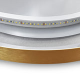 Oglinda LED OLL 60x90 cm Brush Gold